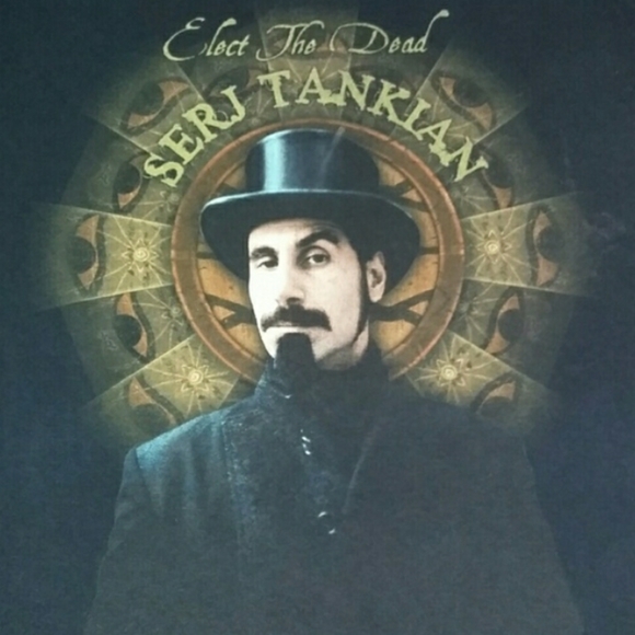 2007 Serj Tankian Shirt System of a Down Vintage - Picture 1 of 5